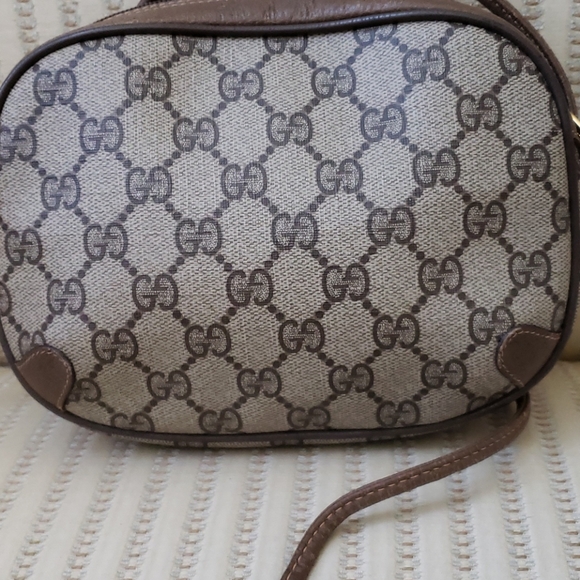 Gucci GG Web Coated Canvas Striped Crossbody Bag - Picture 14 of 14